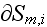 $\partial S_{m,i}$