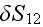 $\delta S_{12}$