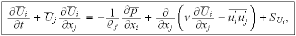 Momentum equation